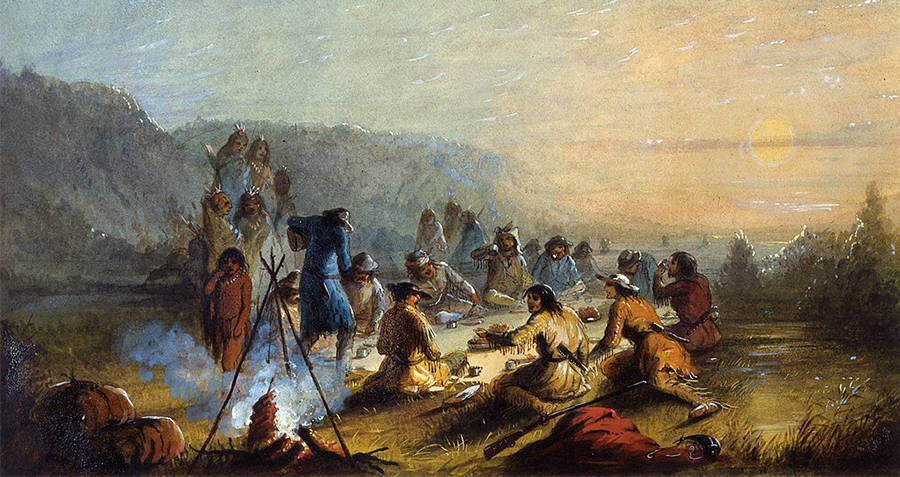Fur Traders Indians