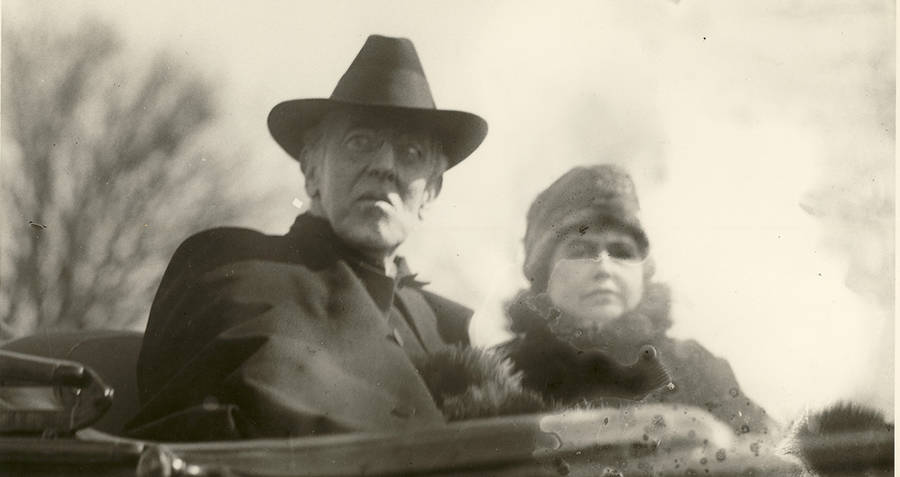 Edith Wilson Woodrow Sepia