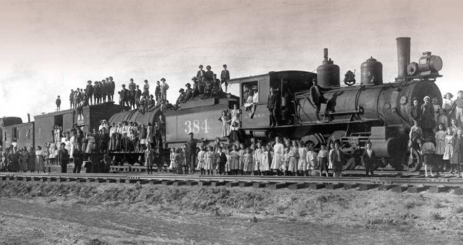 Orphan Train Crowd
