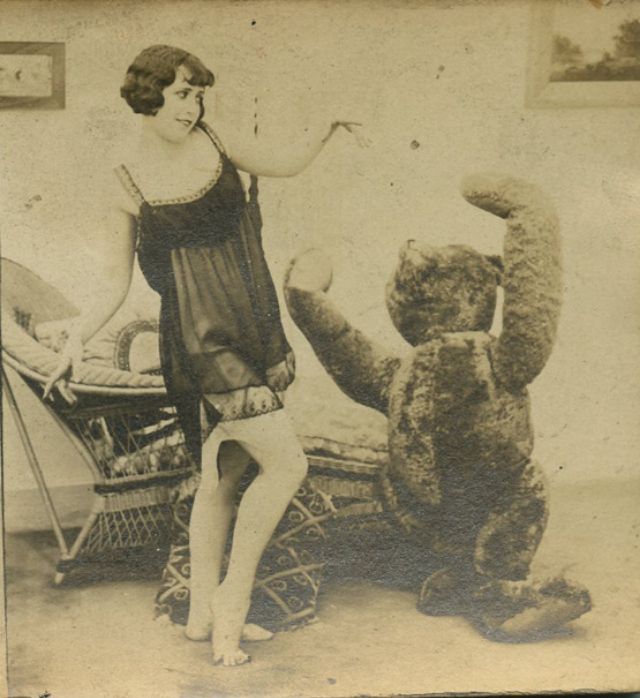 She Loved Her Teddy Bear 1924 Vintage News Daily She Loved Her Teddy Bear 1924 Vintage News Daily