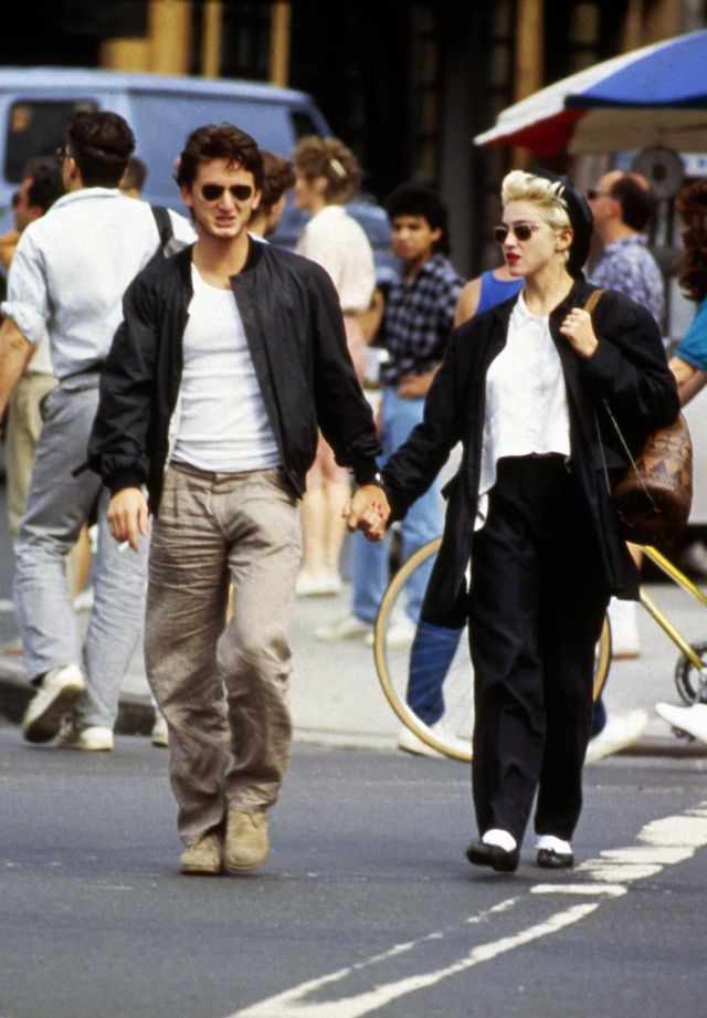 30 Candid Photographs of Madonna and Sean Penn in the 1980s Vintage