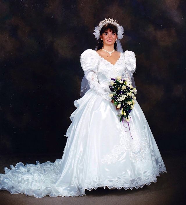 1980 wedding dress styles